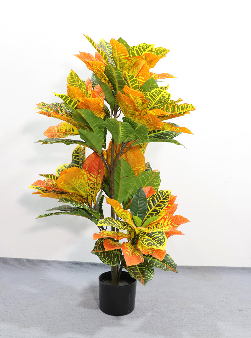 100cm Potted Artificial Croton