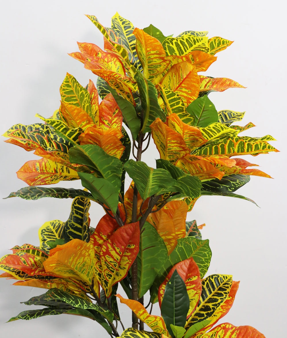 100cm Potted Artificial Croton