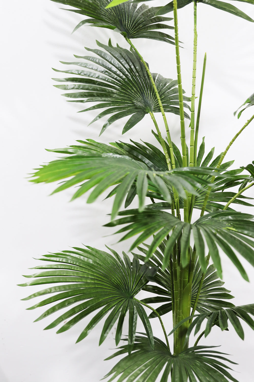 160cm Potted Artificial Fan Palm Tree