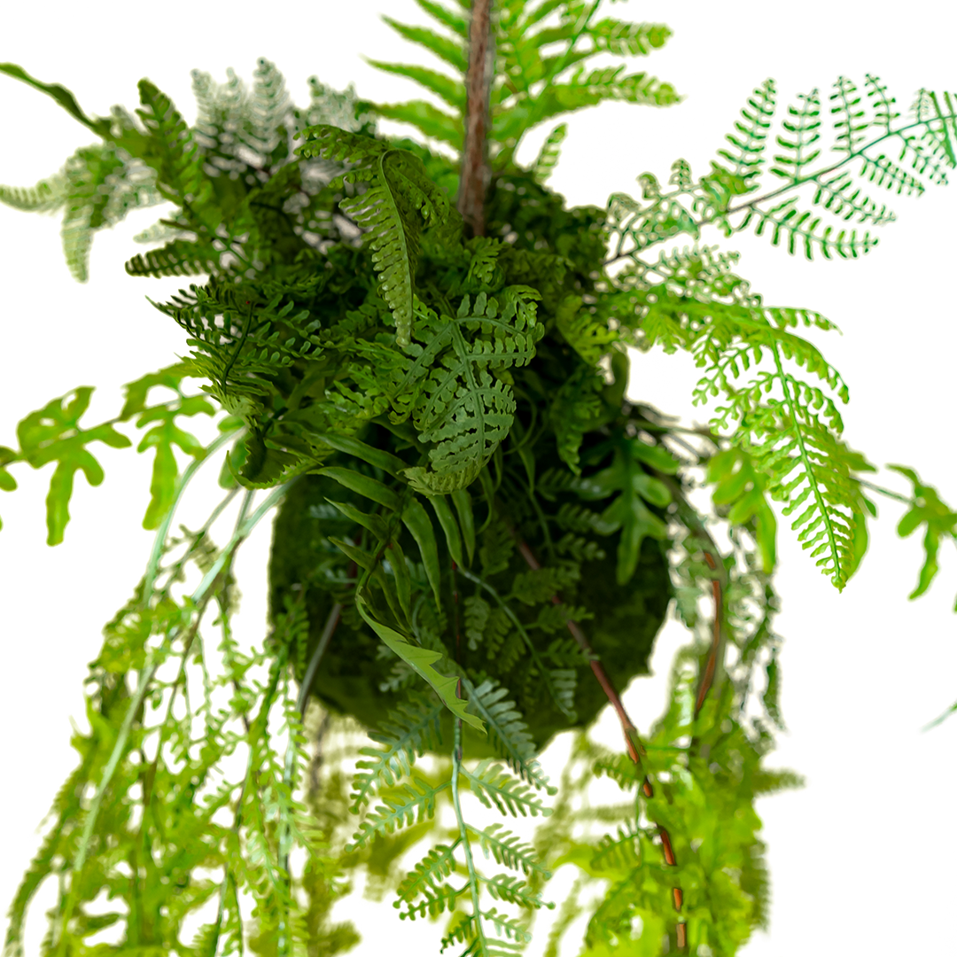 61cm Artificial Hanging Fern