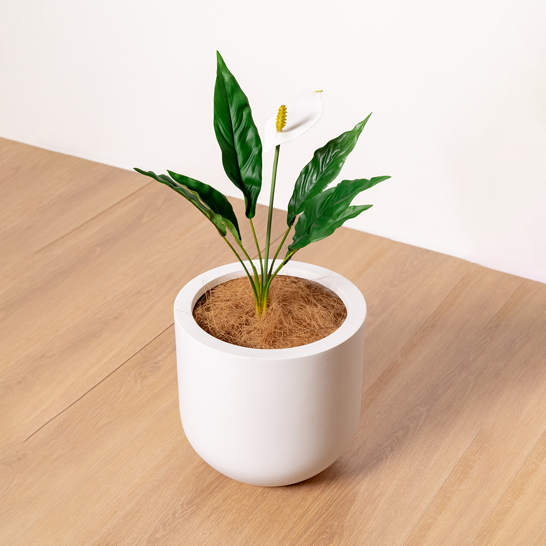 36cm Artificial Peace Lily Branch